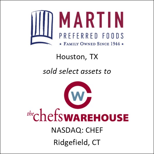 martin-preferred-foods-sold-select-assets-to-the-chefs-warehouse